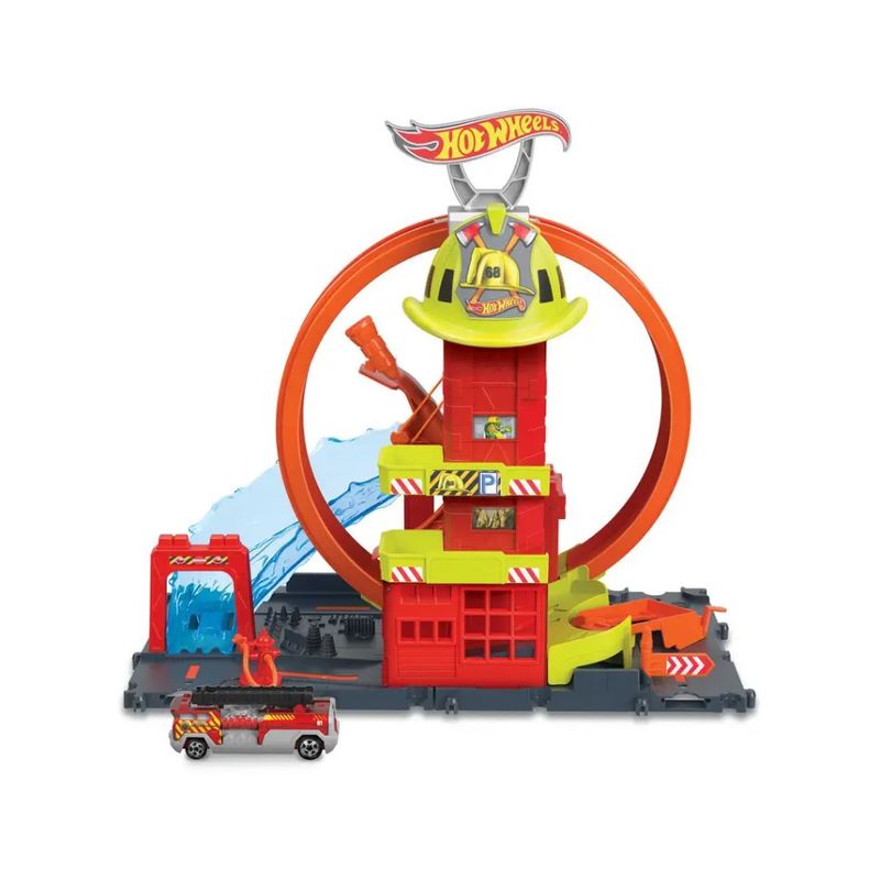 Hot-Wheels-City-Pista-Super-Estacion-de-Bombero-HKX41