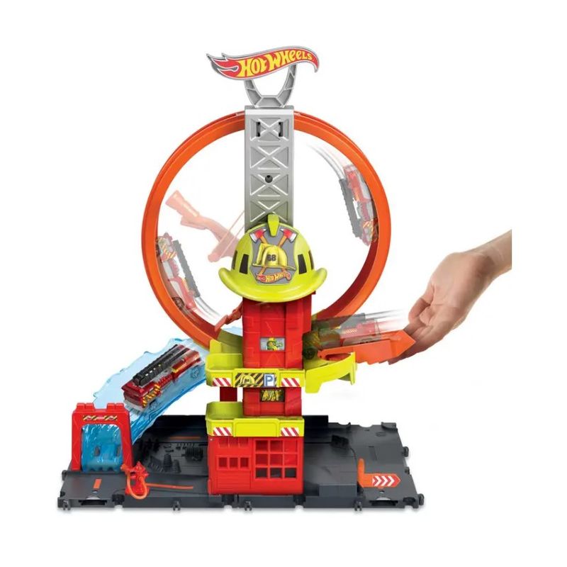 Hot-Wheels-City-Pista-Super-Estacion-de-Bombero-HKX41