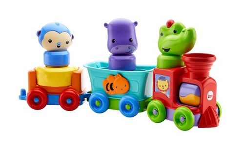 Juguete para Bebés Fisher-Price Tren Animales Divertidos