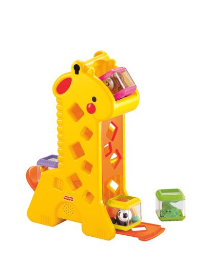Juguete para Bebés Fisher-Price Peek-A-Blocks Jirafa