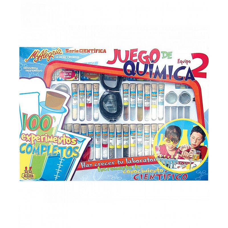 Mi Alegría Química Mediana 100 Experimentos 1202