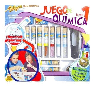 Juguetes Mi Alegría Química Chica con 56 Experimentos