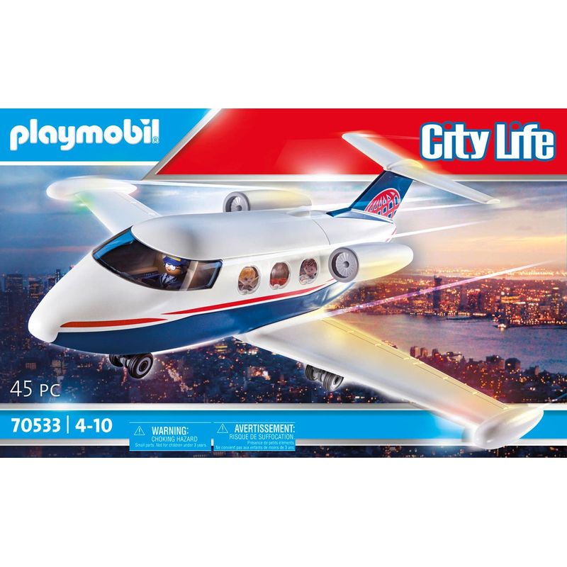 Playmobil-City-Life-Jet-Privado-70533