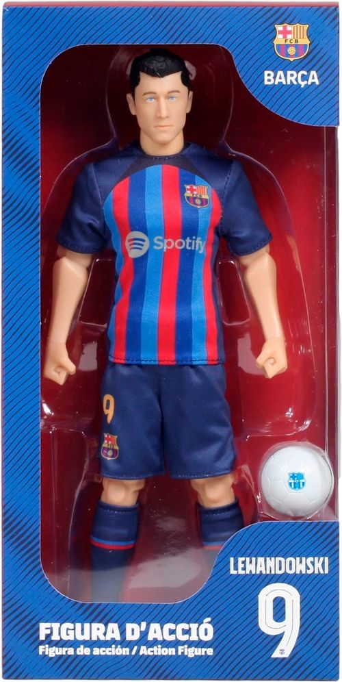 FC Barbcelona Figura de Acción Lewandowski