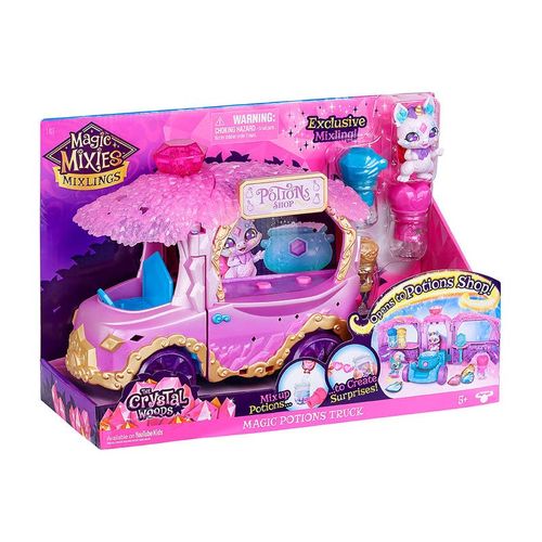 Magic Mixies Mixlings Set de Vehiculo Van con Figura y Accesorios