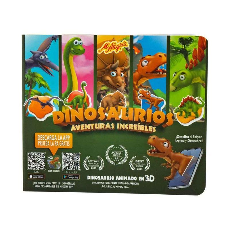 Mi Alegria Aventuras En El Dinomundo Rompecabezas 2347