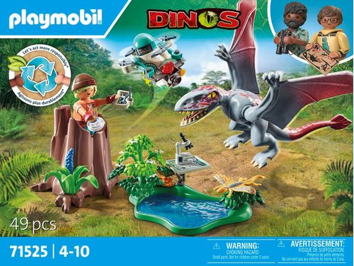 Playmobil Dinosaurios Set de Juegos Observatorio del Dimorphodon