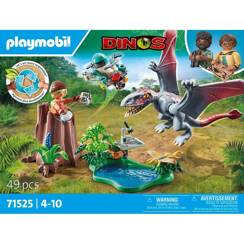 Playmobil-Dinos-Observatorio-del-dimorphodon-71525