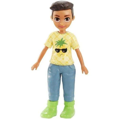 Polly Pocket Muñeco con Outfit a la Moda con Piña