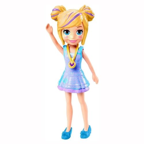 Polly Pocket Muñeca con Outfit a la Moda Shining