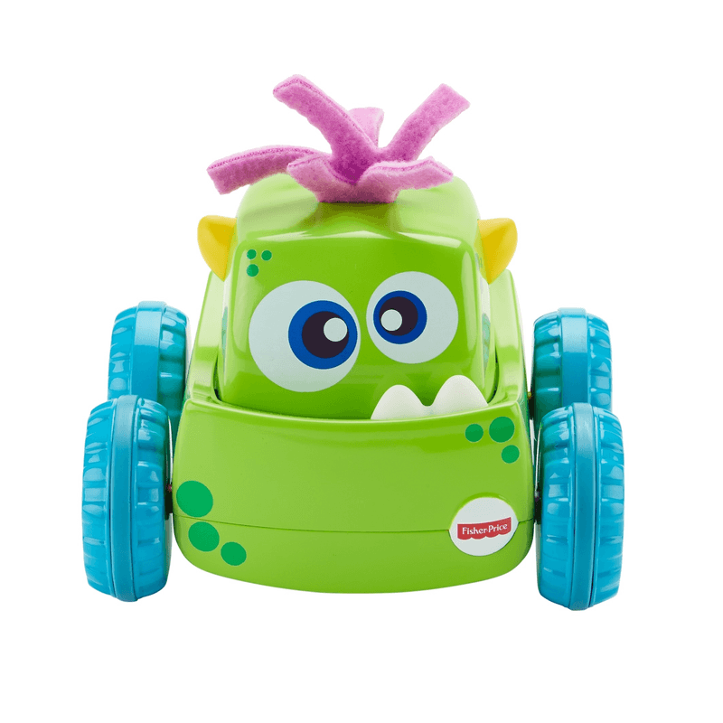Mattel Fisher-Price Monstruo Presiona Y Persigue Verde DRG15
