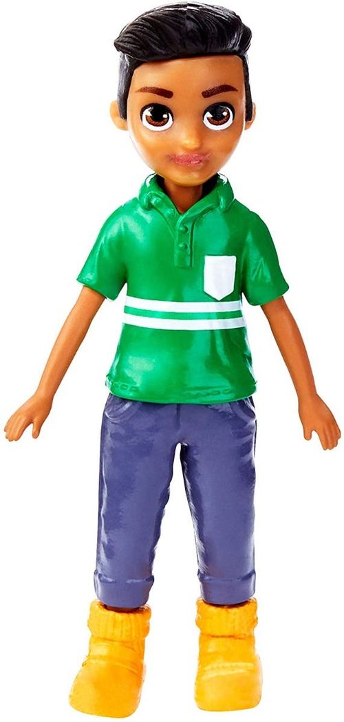 Polly Pocket Muñeco con outfit a la moda