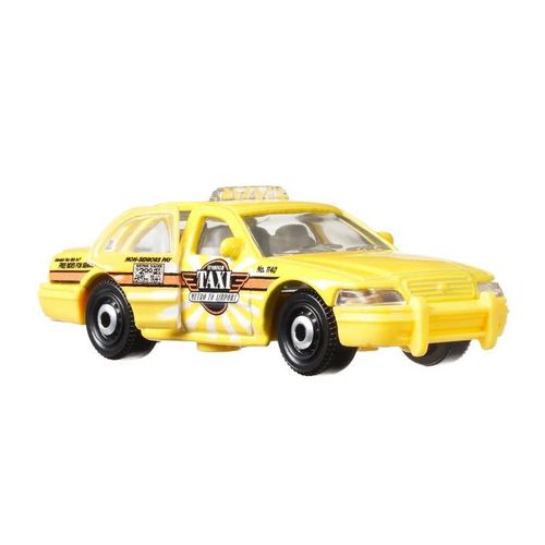 Matchbox  Ford Crown Victoria Taxi 2006 con Movimiento en Puertas y Cofre