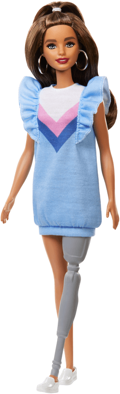 Barbie Inclusión Fashion Doll & Beauty con Protesis de Pierna
