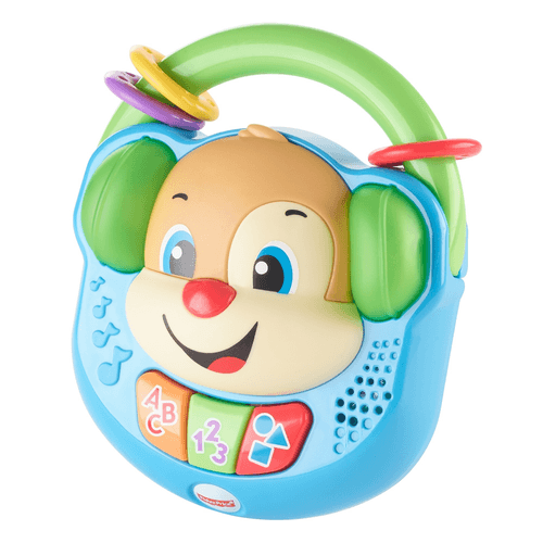 Juguete para Bebés Fisher-Price Reproductor de Música con Sonidos y Luces, Aprende a Conttar