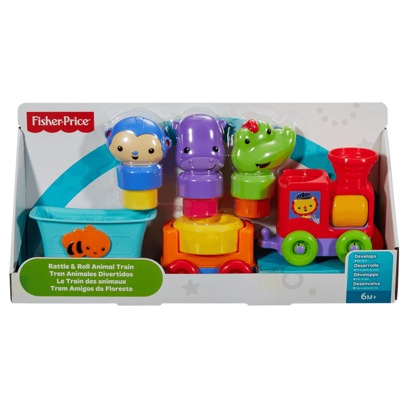 Mattel Fisher-Price Tren Animales Divertidos DMC 44