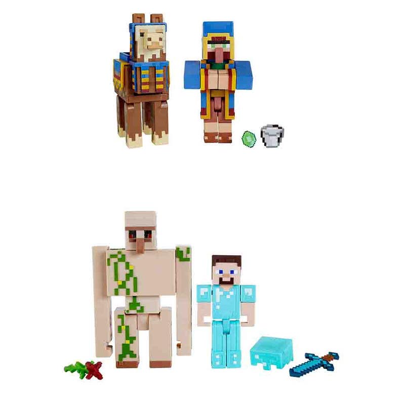 Mattel Minecraft Vanilla Minecraft Core 2-pack GTT53