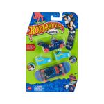 Mattel Hot Wheels Skate Patineta y Carro Azul HGT71