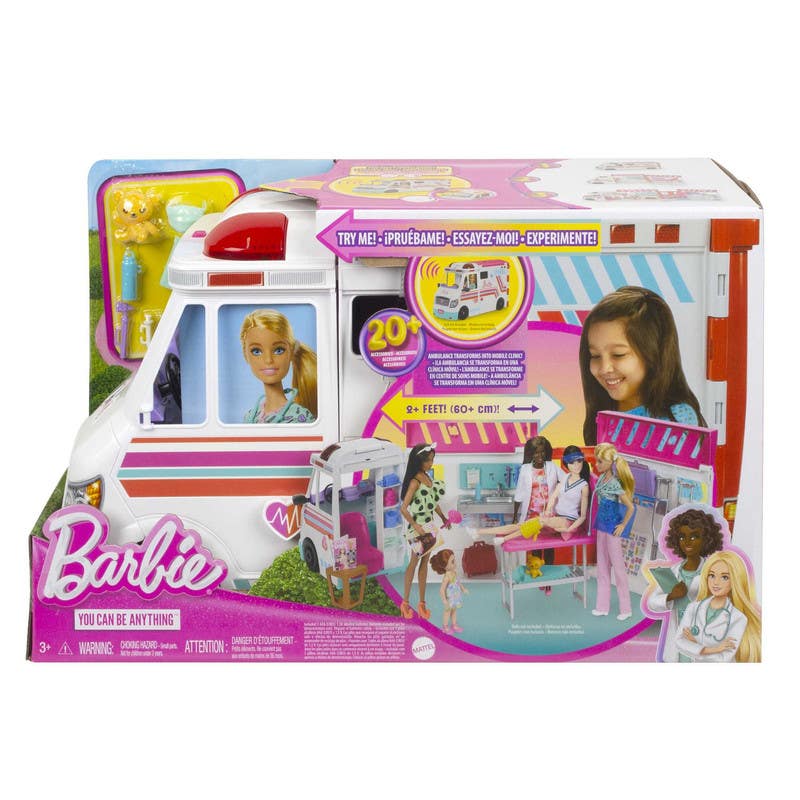Mattel Barbie Profesiones Clínica de Atención HKT79