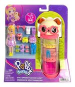 Mattel Polly Pocket Tubode Modas Giratorio de Perrito HKW04