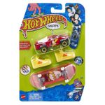 Mattel Hot Wheels Skate Patineta y Carro Rojo HGT71