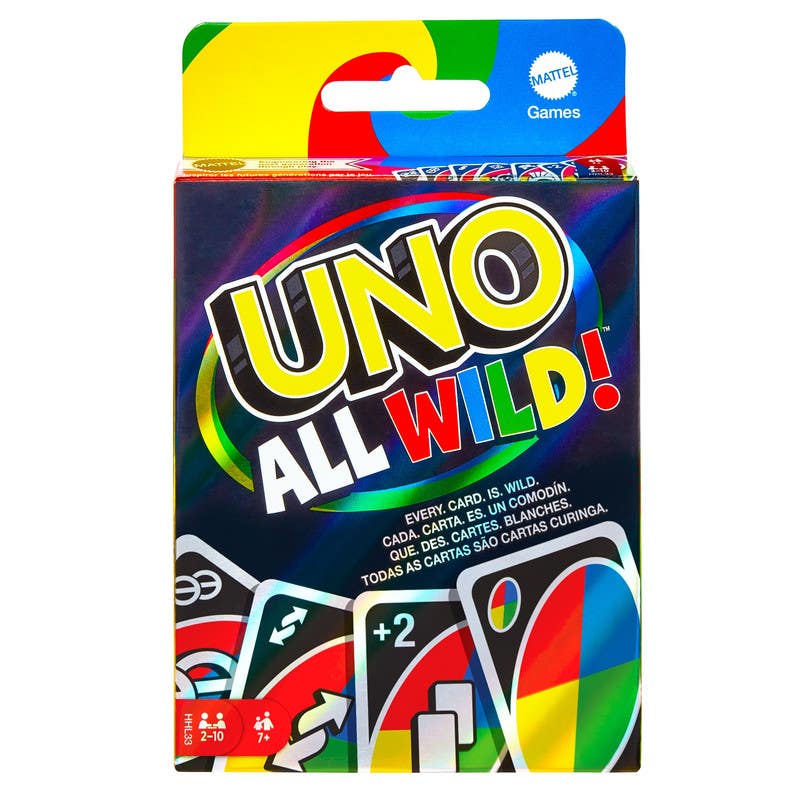 Mattel UNO All Wild Juego de Mesa HHL33