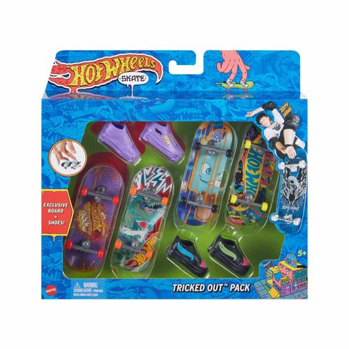 Hot Wheels 2 Pack Skate Patineta Sneakers