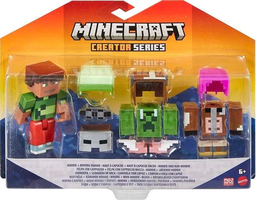 Minecraft Creator Series Figura de Acción con Armadura Intercambiable-2