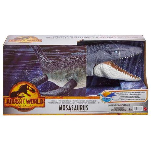 Jurassic World Dinosaurio Colección  Mosasaurus de 76 cm de Largo