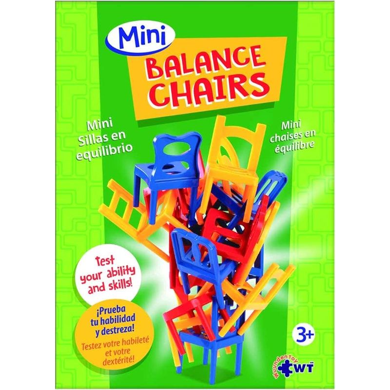 Wuundentoy Juegos De Mesa Viajero Pequeño Mini Sillas