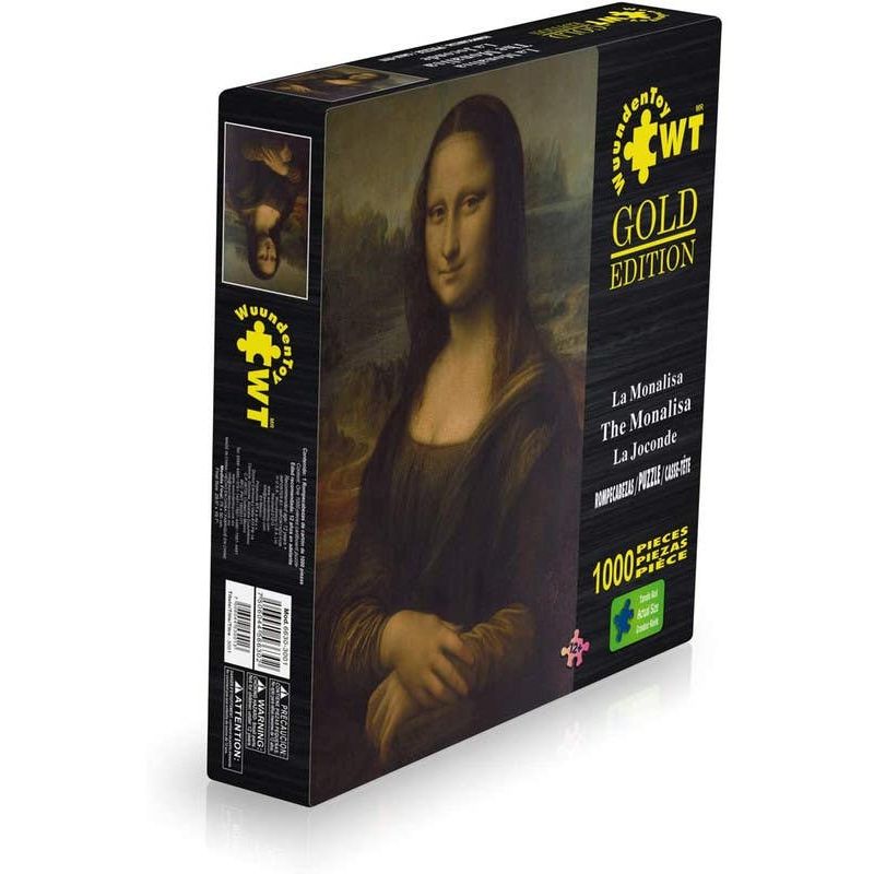 Wuundentoy Rompecabezas Gold Edition La Mona Lisa 1000 pzs 6706