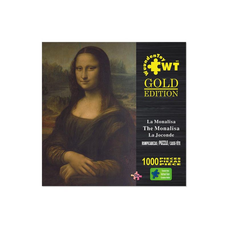 Wuundentoy Gold Edition La Monalisa 1000 Piezas 6630