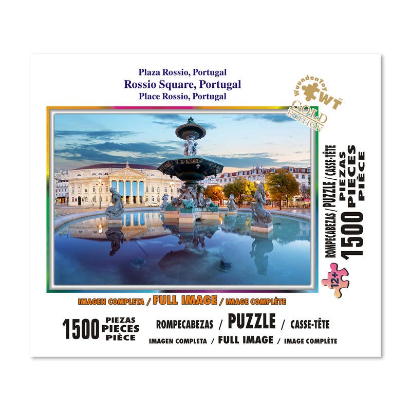 Wuundentoy Gold Edition Plaza Rossio, Portugal 1500 pzas