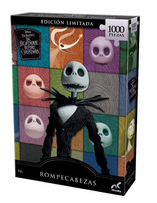 Rompecabezas Jack Skelleton The Nightmare Before Christmas 1000 Piezas