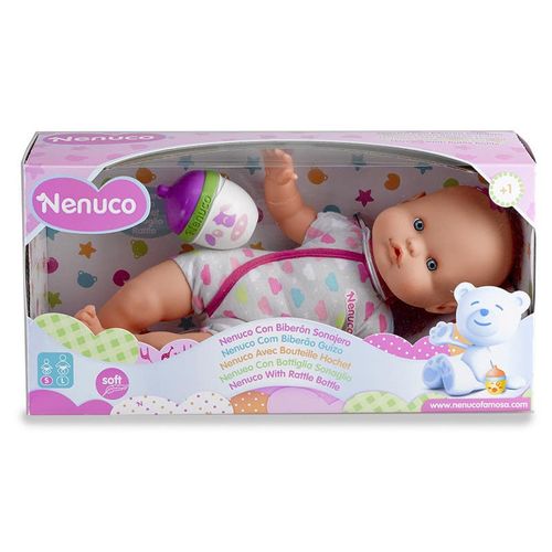 Nenuco Muñeca Abrazable Pañalero Gris