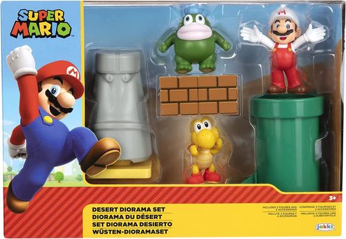 Mario Bross Set de Juegos Nivel Mundo del Desierto