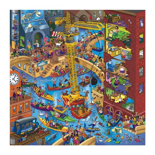 Rompecabezas El Tesoro Escondido  de 500 Piezas