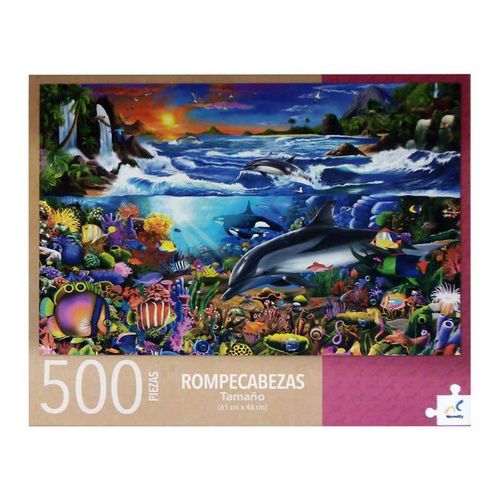 Rompecabezas Mundo Marino 500 Piezas