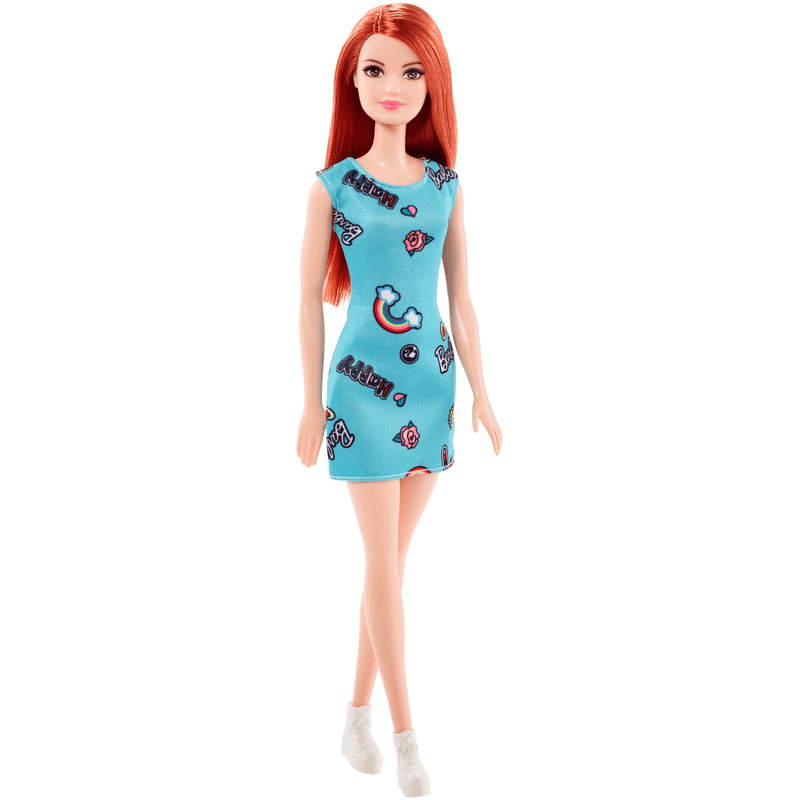 Mattel-Barbie-Basica-Vestido-Cabello-Rojo-FJF18
