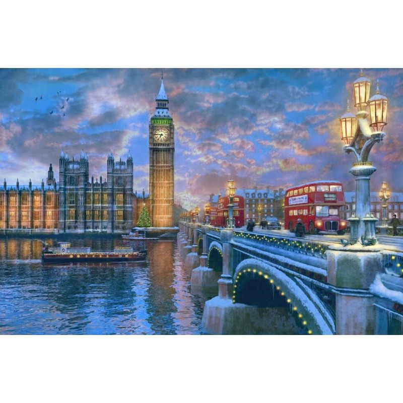 Wuundentoy Gold Edition Westminster En Navidad 1500 pzas