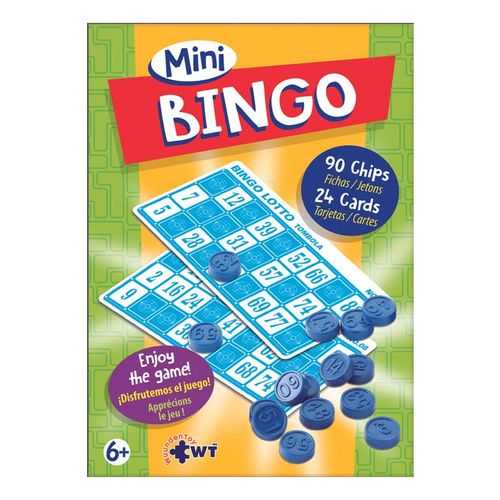 Mini Bingo Juegos de Mesa de Viaje