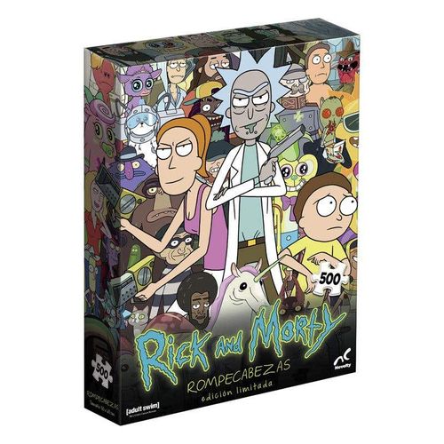 Rompecabezas Rick and Morty 500 Piezas