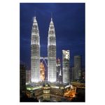 Wuundentoy Gold Edition Torres Gemelas Petronas 1500 pzas