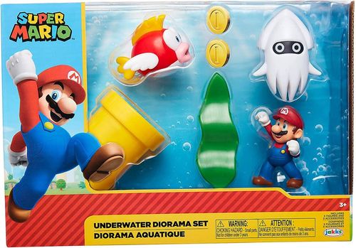 Mario Bross Set de Juegos Nivel Mundo Acuático