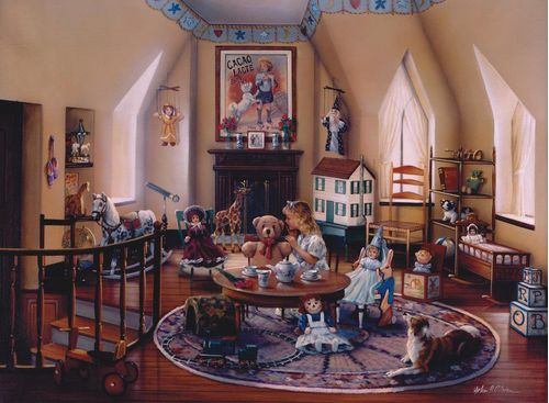 Rompecabezas Niña Compartiendo Secretos de 500 Piezas