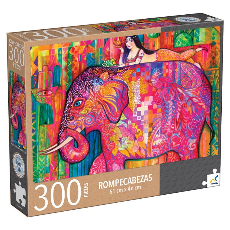 Novelty Rompecabezas Adulto Elefante 300 Piezas JCA-1936