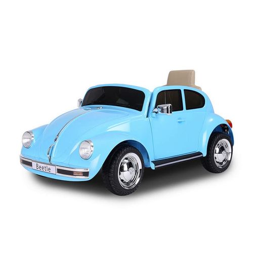 Carro Eléctric Vocho Azul para Niños 12V