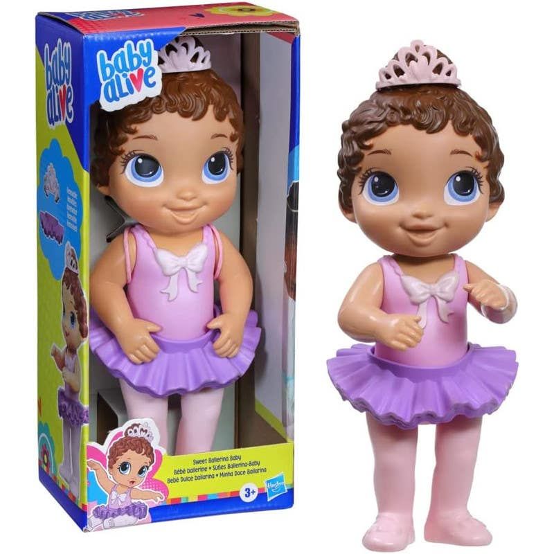 Hasbro Baby Alive Sweet Ballerina Baby Brnh Purple F1273