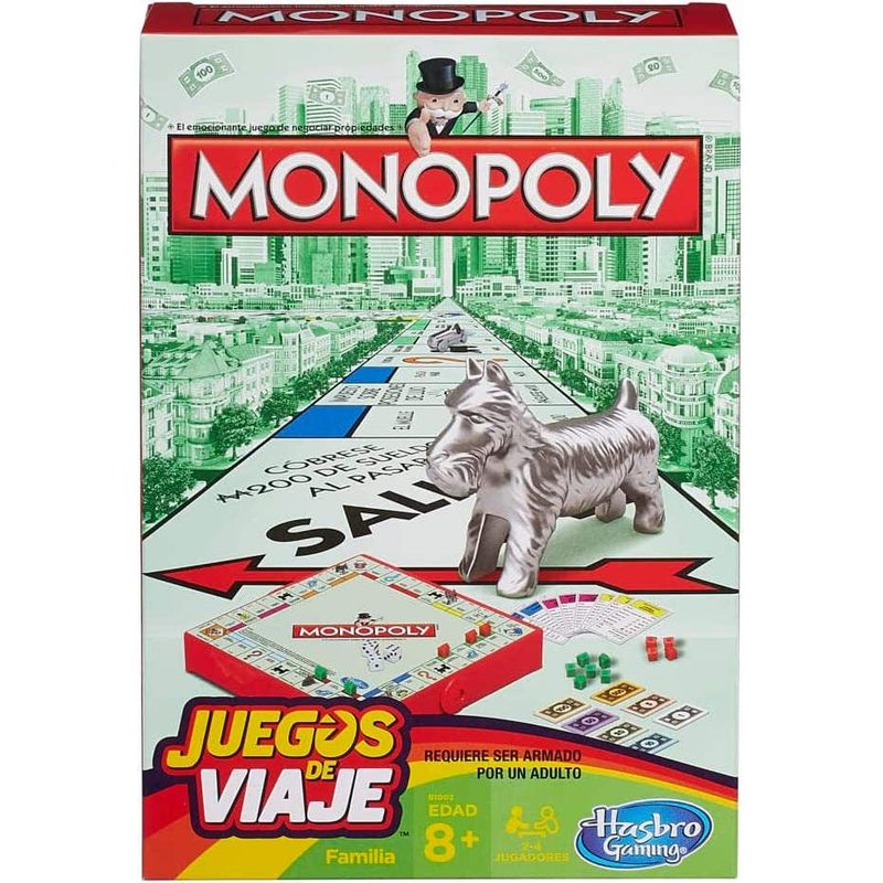 Hasbro Clue Mini Juego Gaming Monopoly B1004