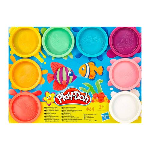 Play-Doh Set de Juegos 8 Latas Peces